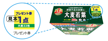 見本　プレゼント券